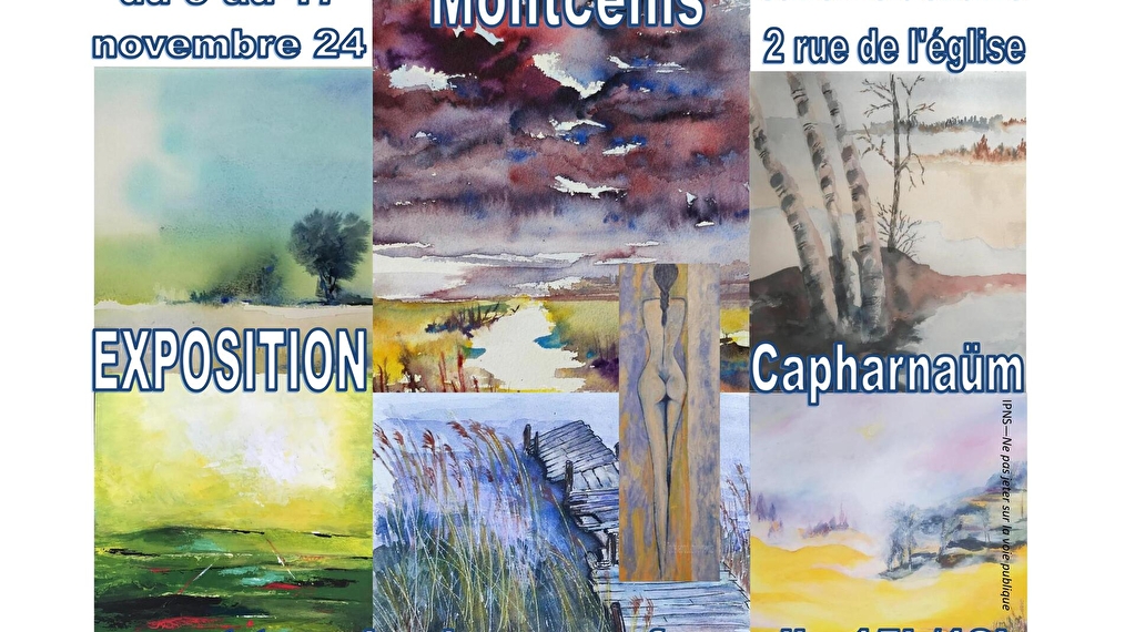 Exposition peinture / modelage / mosaïques Du 9 au 17 nov 2024