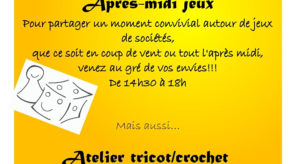 Ateliers Le 17 nov 2024