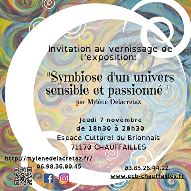 Exposition 'Symbiose d'un univers sensible et passionné '