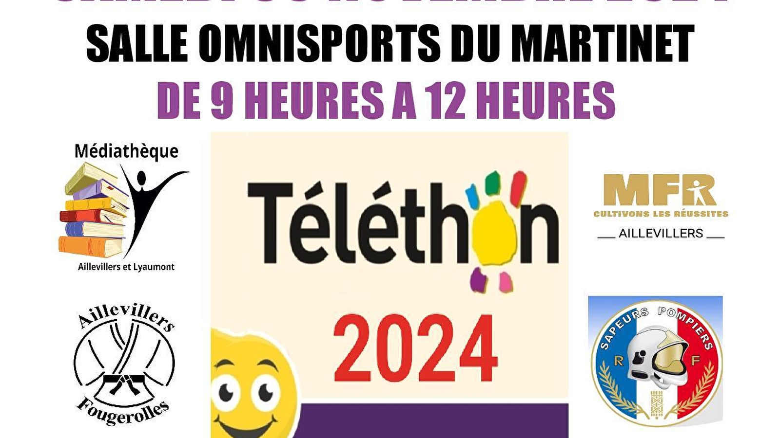 Téléthon 2024 à Aillevillers