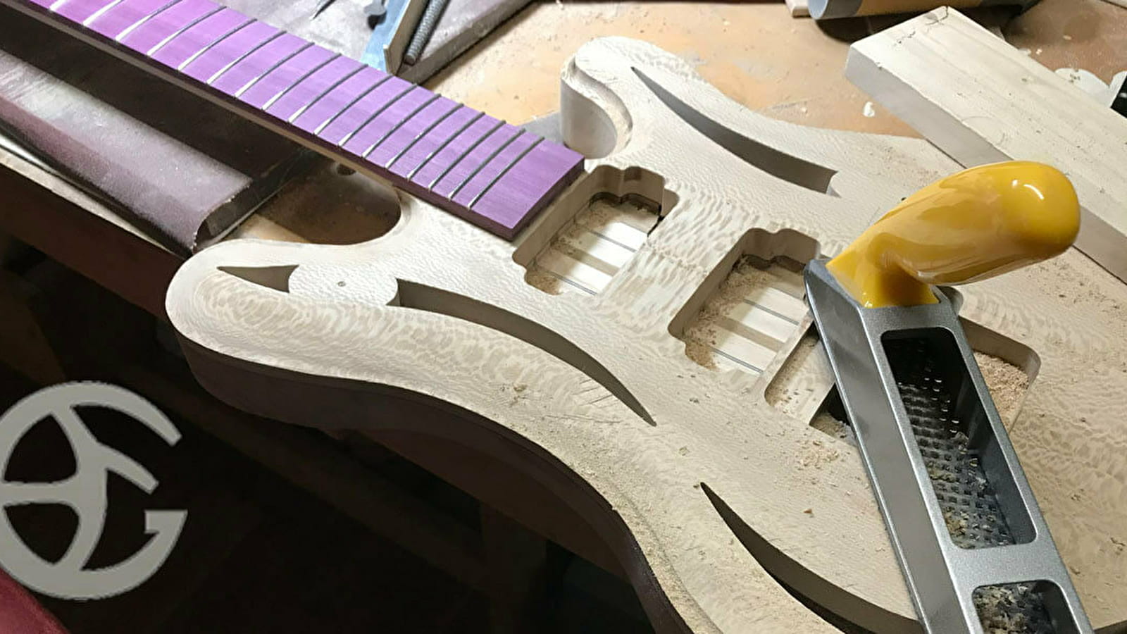 Visite d'un atelier de lutherie