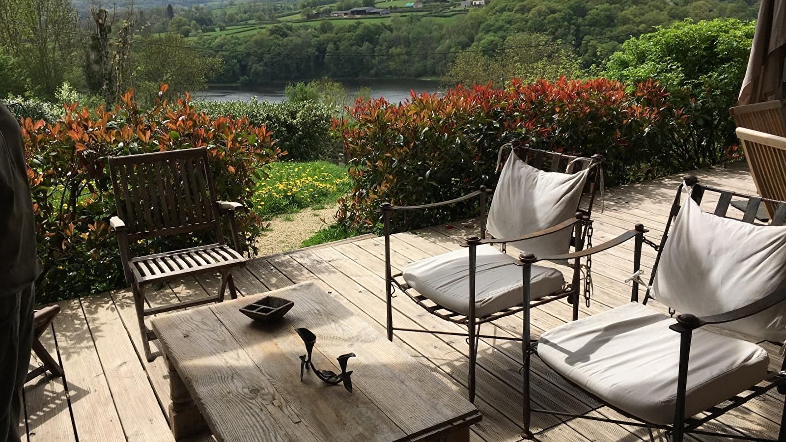 Chalet du Morvan vue sur le lac du Crescent