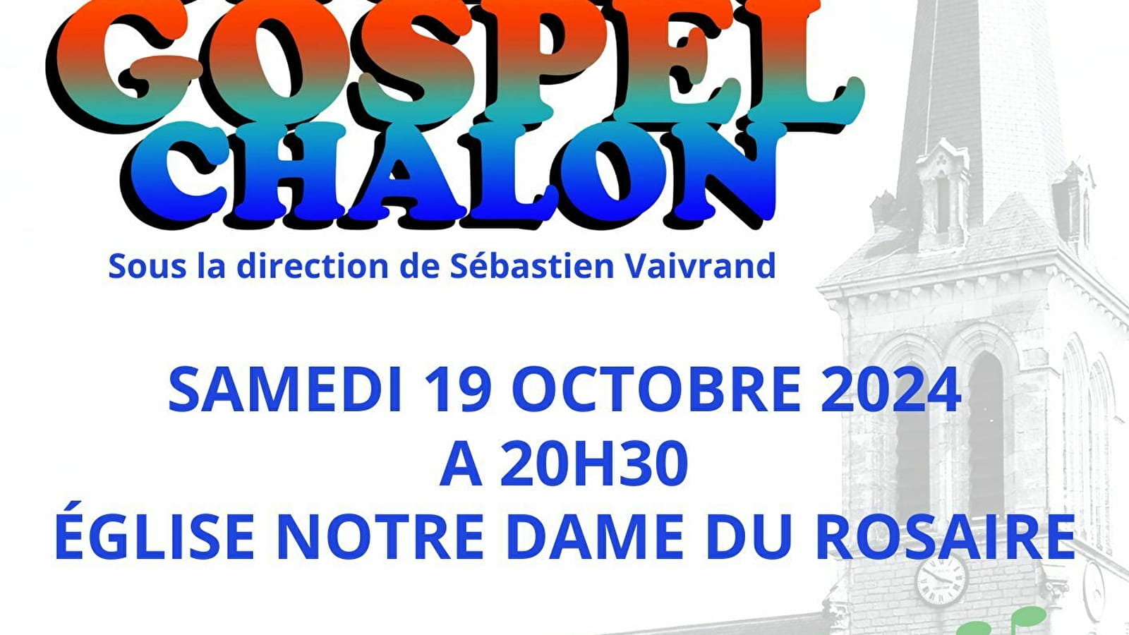 Concert Gospel à l'Eglise Notre Dame du Rosaire de Santenay