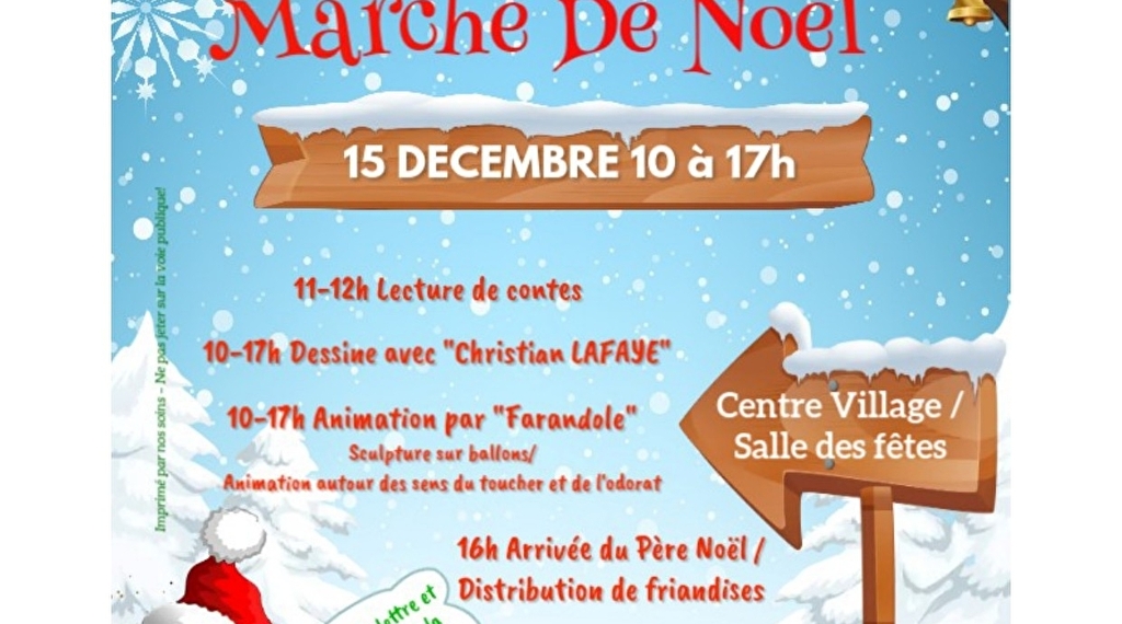 Marché de Noel de Mouchard Le 15 déc 2024