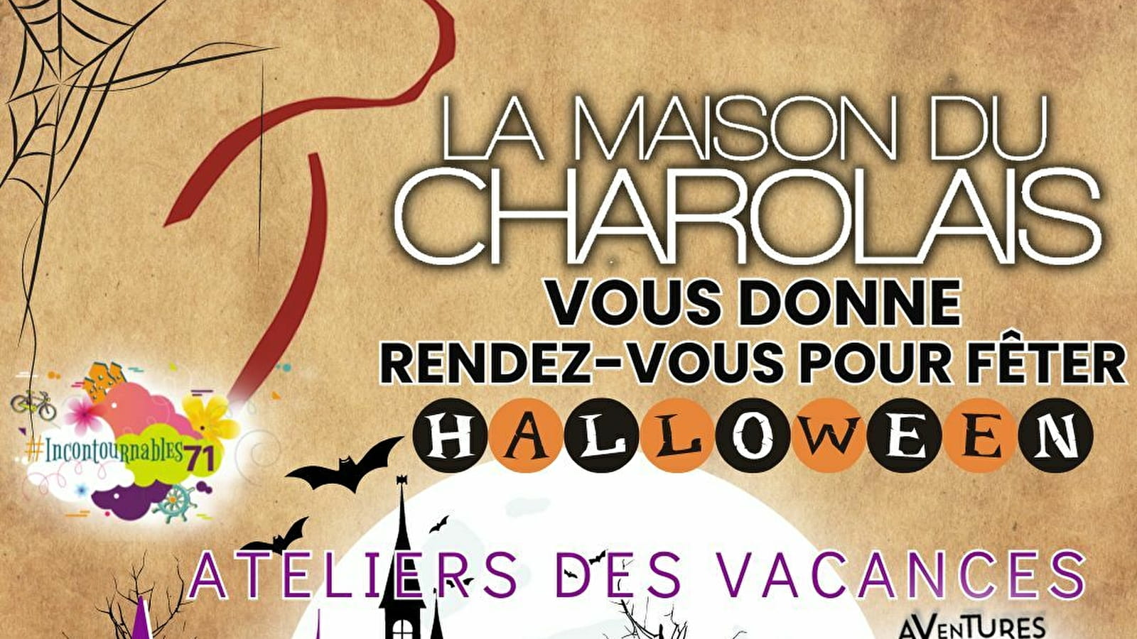 On fête Halloween à la Maison du Charolais Le 31 oct 2024