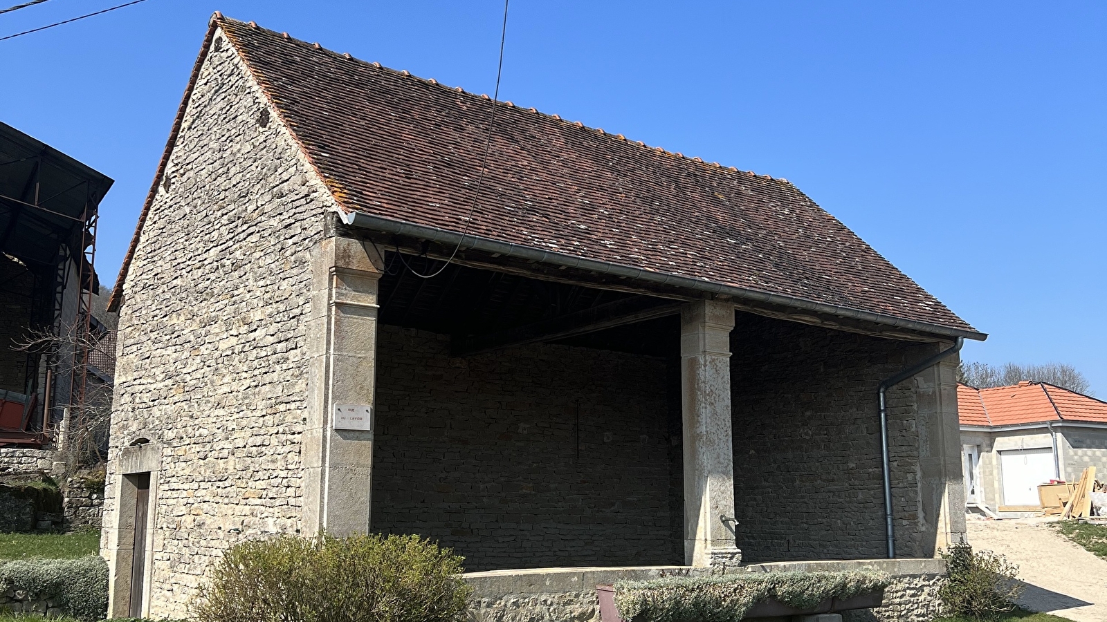 Lavoir à 5 auges