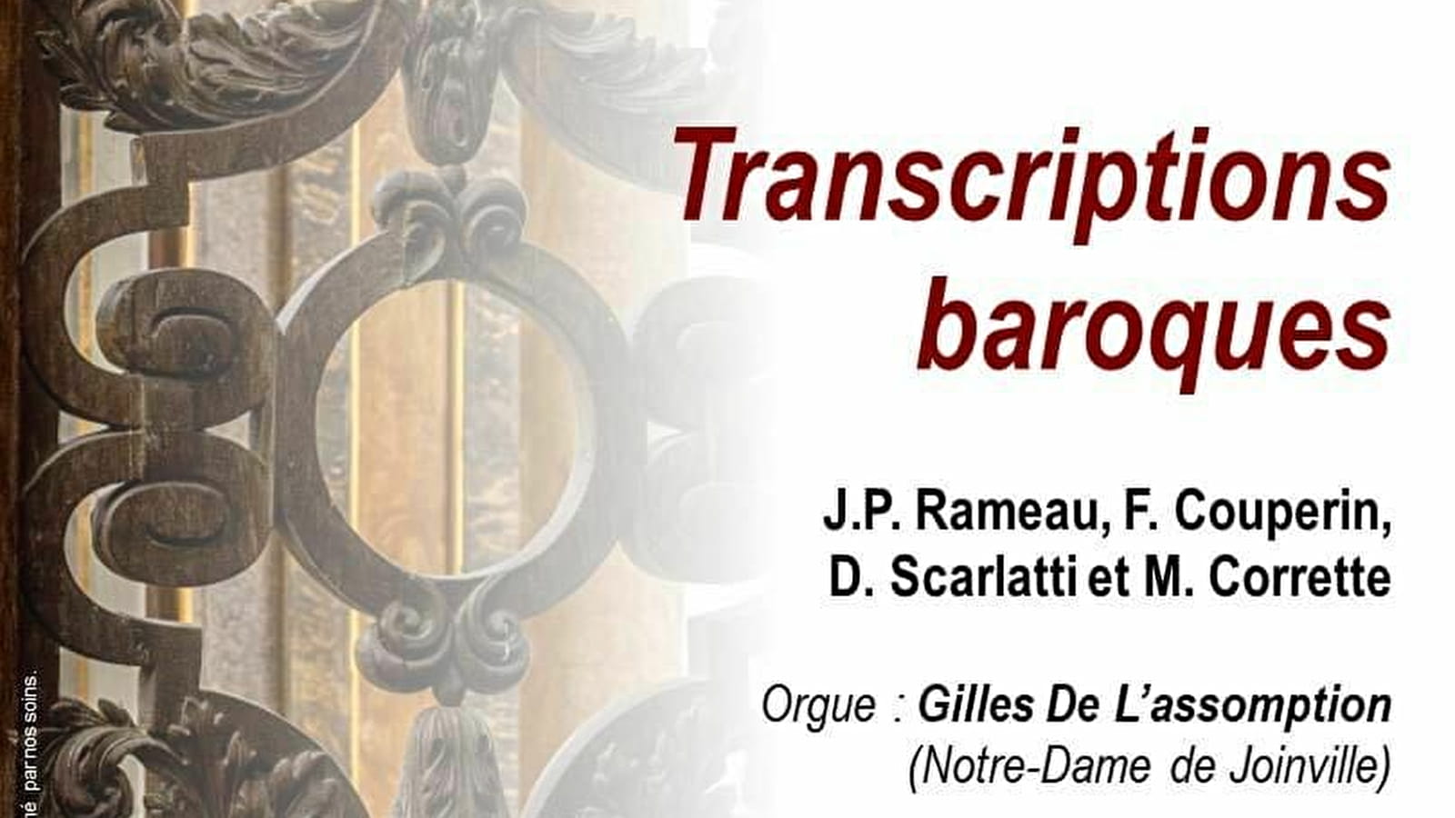 Transcriptions baroques