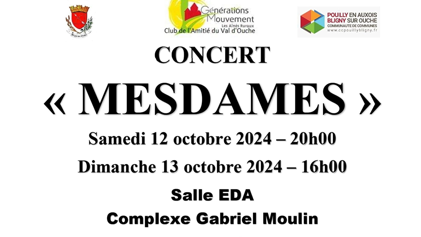 CONCERT OCTOBRE ROSE