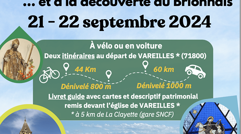 A la recherche de Saint Martin... et à la découverte... Du 21 au 22 sept 2024