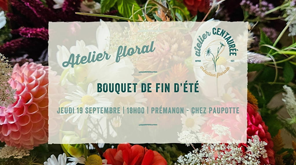 Atelier de création florale "Bouquet de fin d