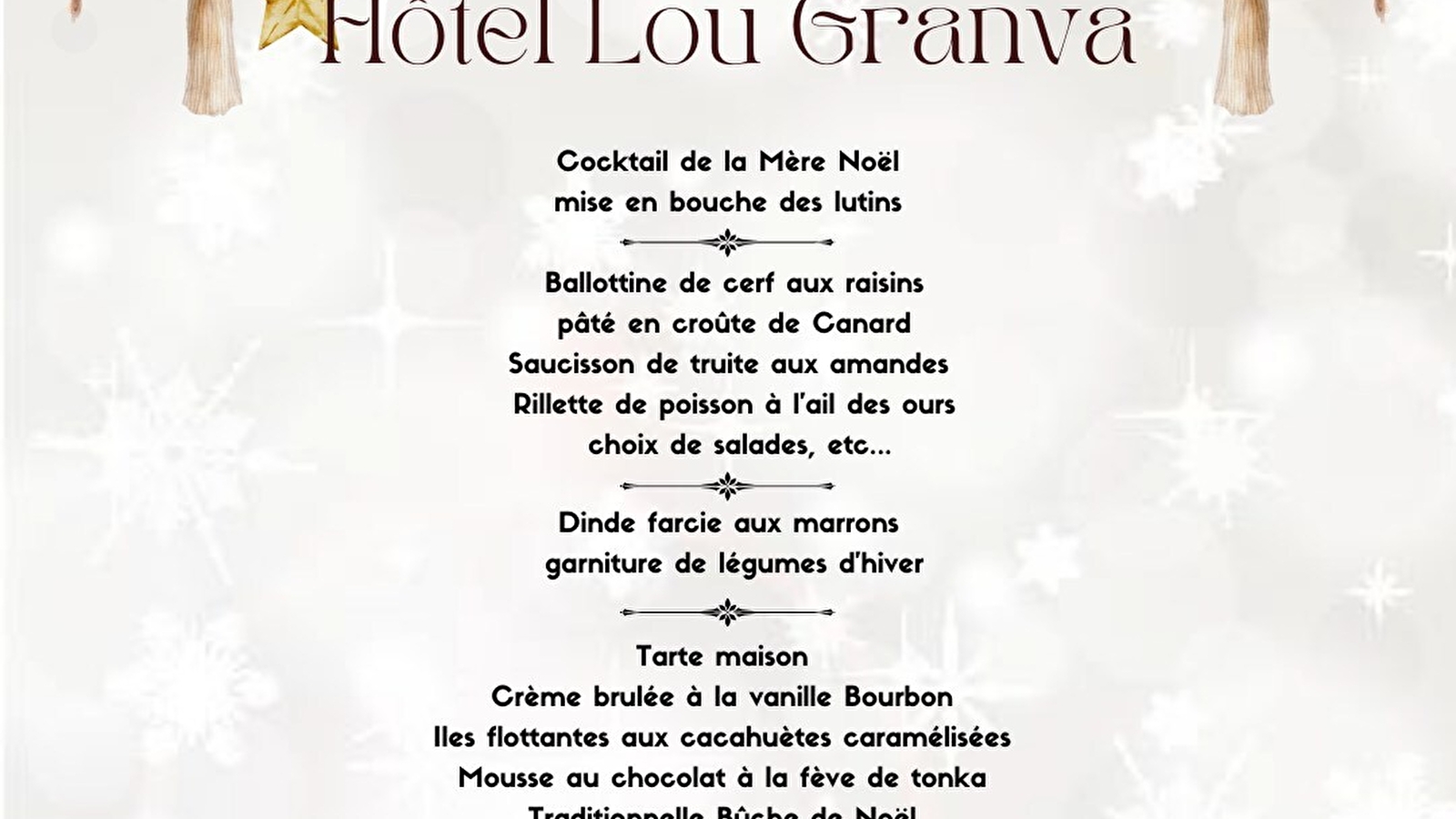 Brunch de Noël au Lou Granva