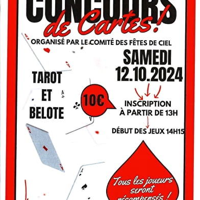 Concours de tarot et belote