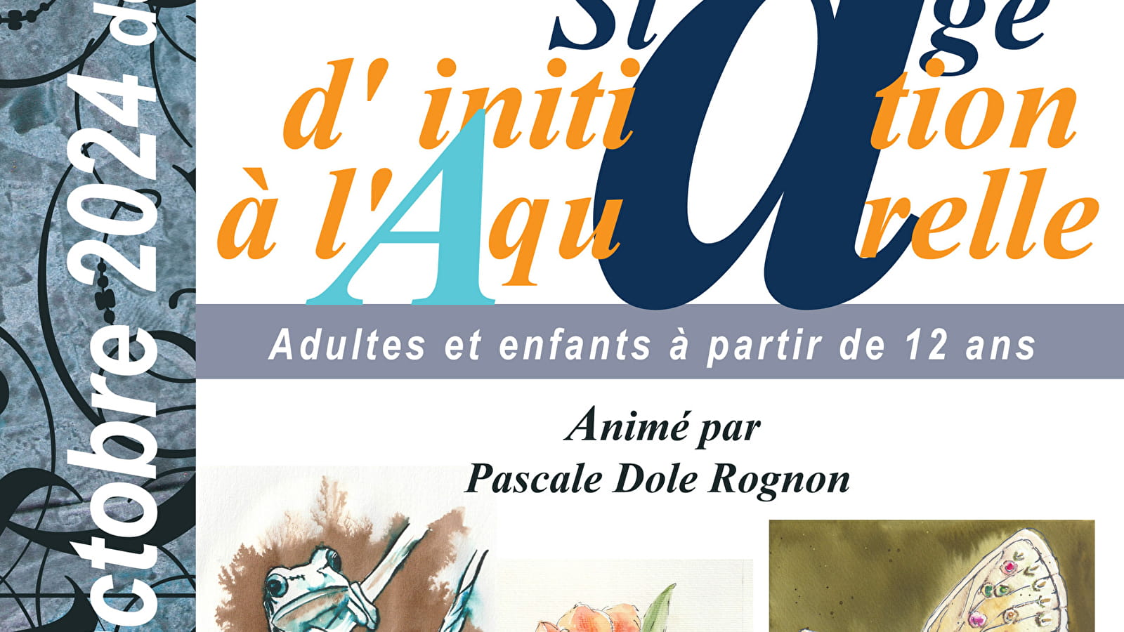 Stage d'initiation à l'aquarelle