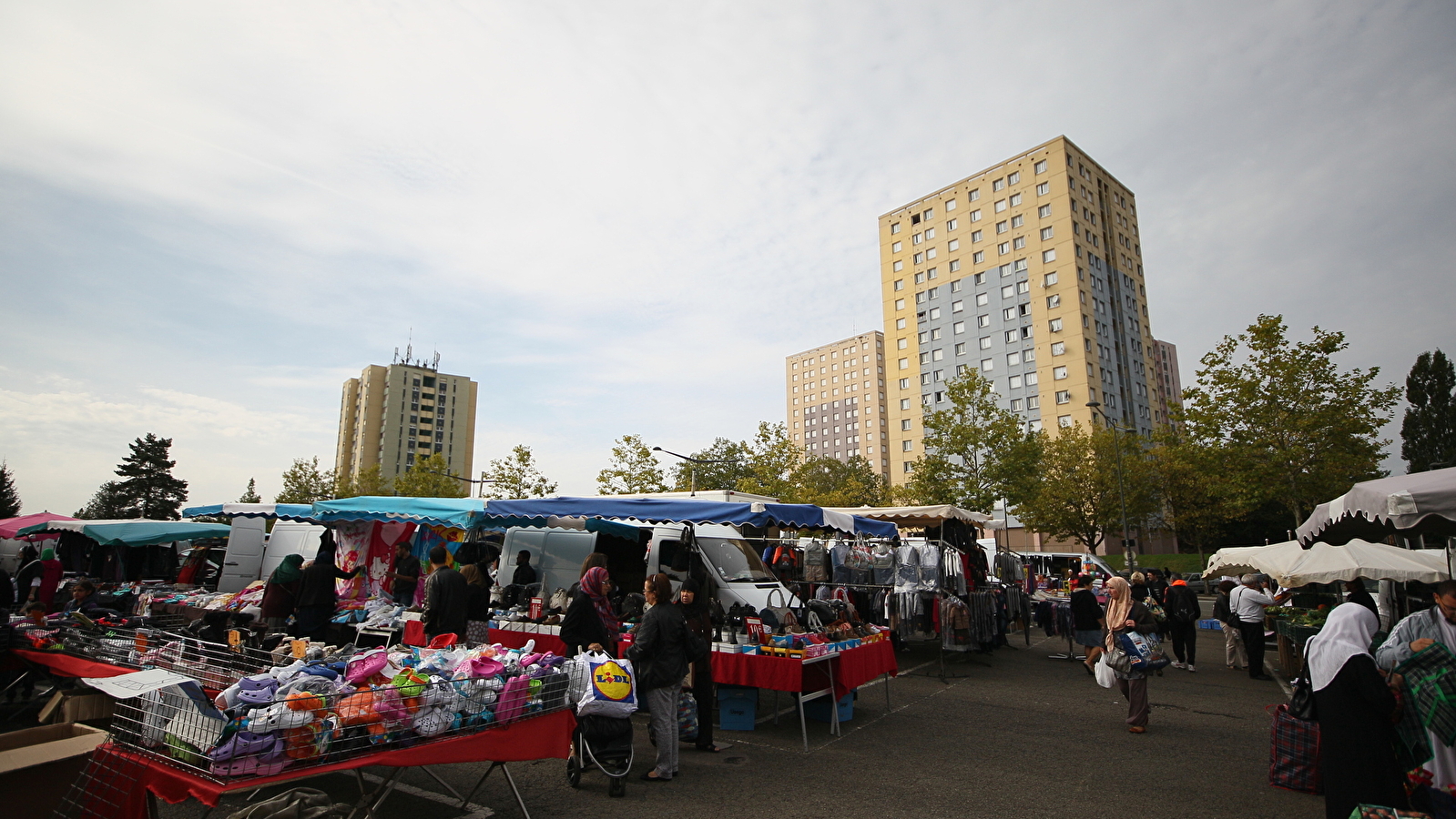 Marché des résidences