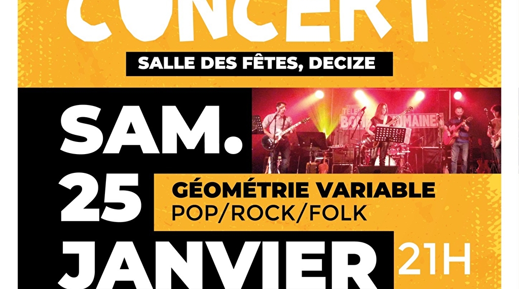 Café-Concert / Groupe "Géométrie Variable" Le 25 janv 2025