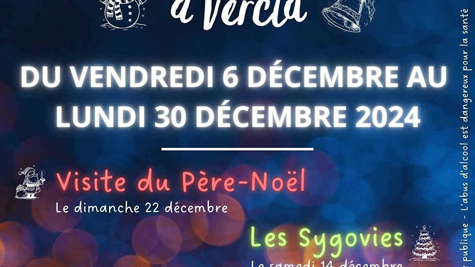 Illuminations de Noël  à Vercia