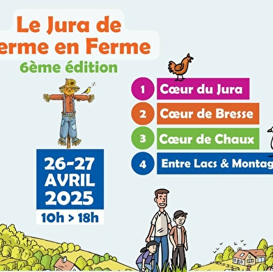 Le Jura de ferme en ferme au CDJ