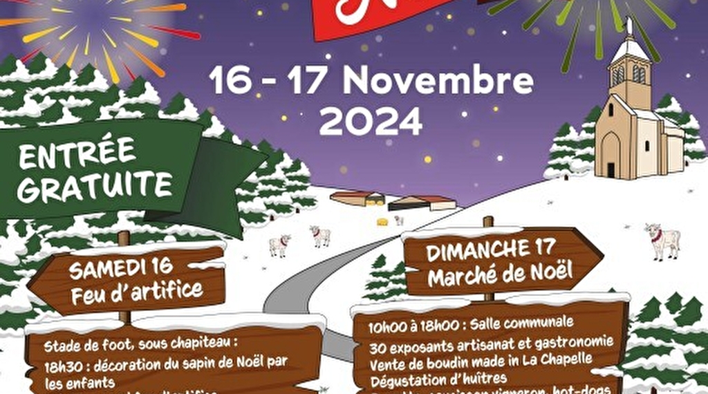 Marché de Noël Le 16 nov 2024