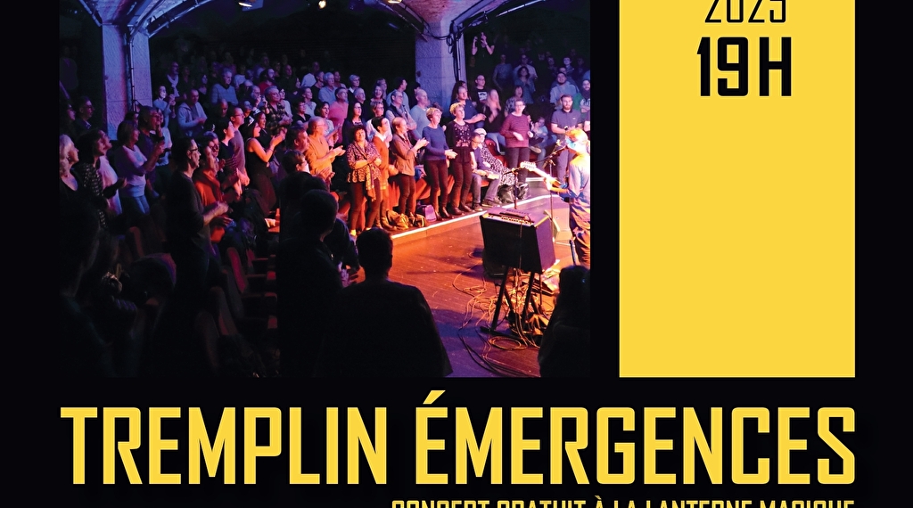 Concert des talents du Tremplin Emergences Le 13 mars 2025