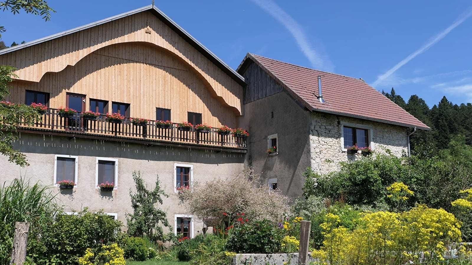 Visite de la ferme auberge des Louisots