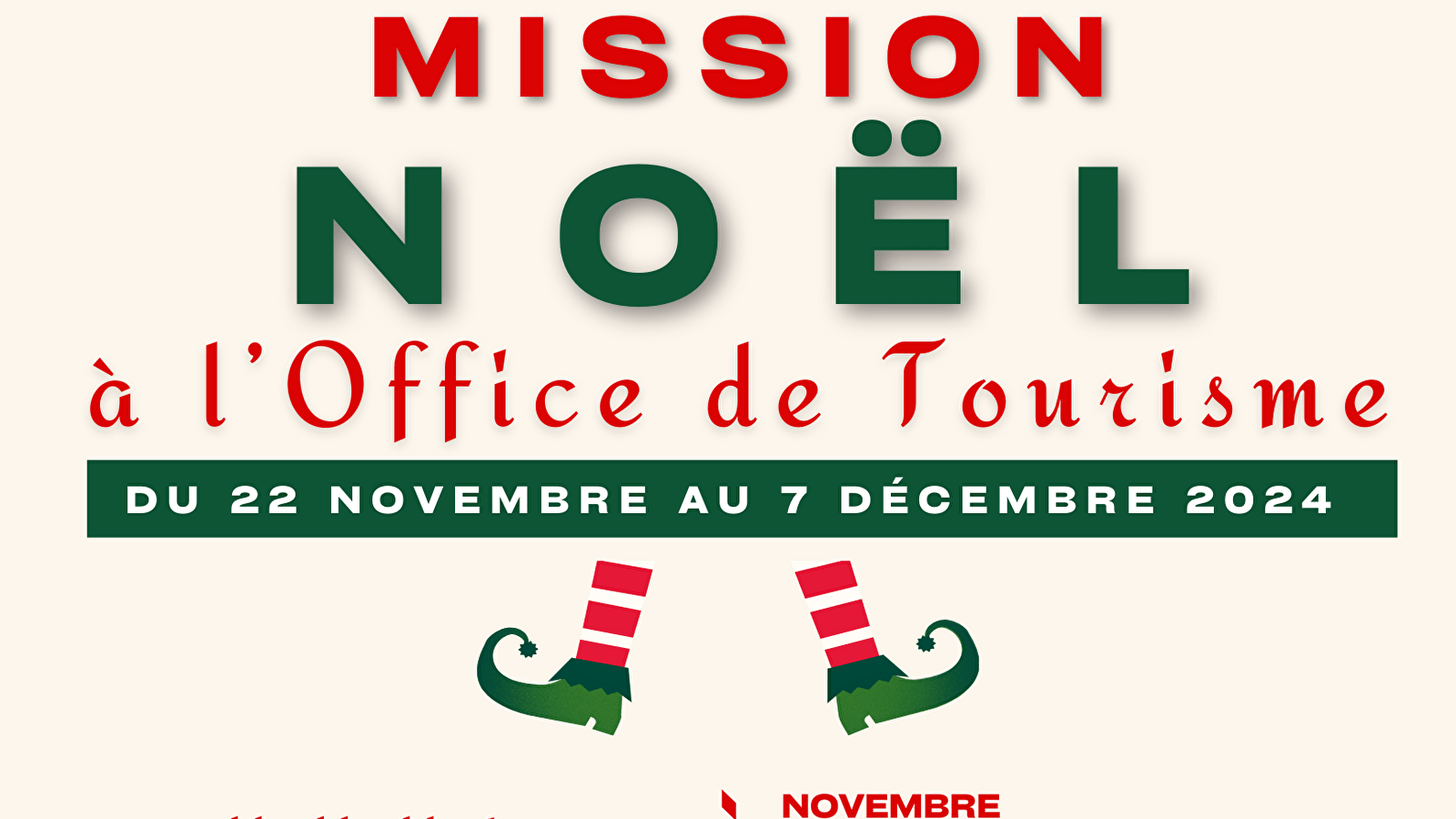 Mission Noël à l'office de tourisme