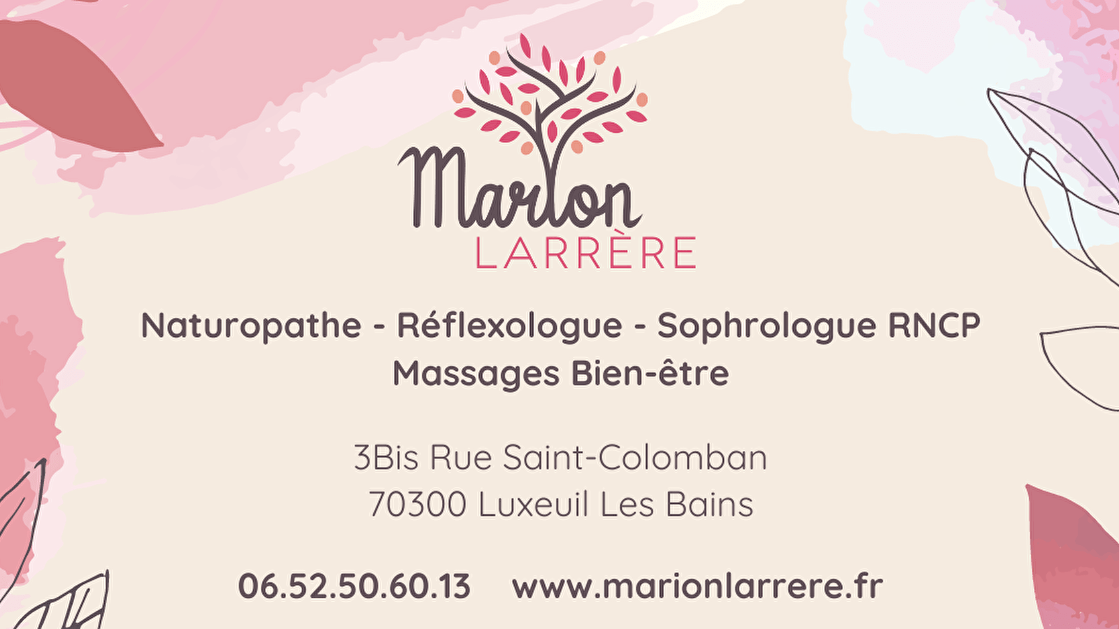 Marion LARRERE - Naturopathe