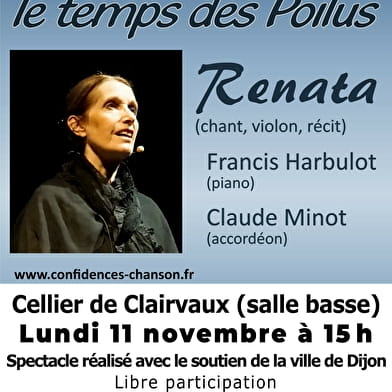 Renata : 'Si on chantait le temps des Poilus' (spectacle chanson française)