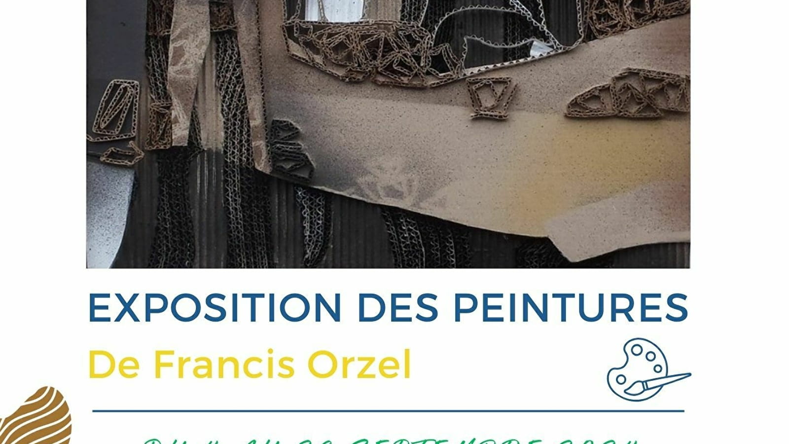 Exposition des peintures de Francis Orzel