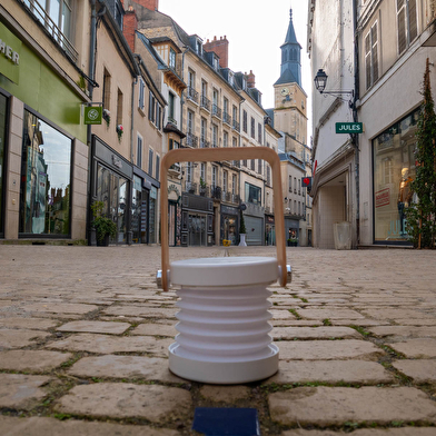 Balade aux lanternes :  le quartier commerçant de Nevers