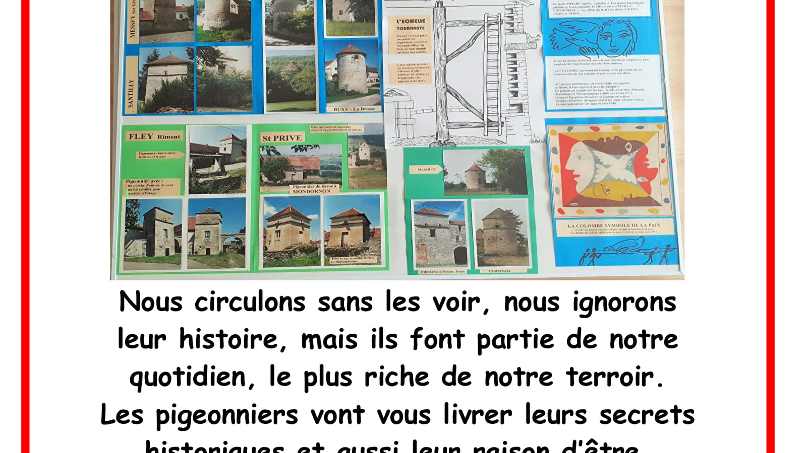 Exposition : Un patrimoine : les pigeonniers