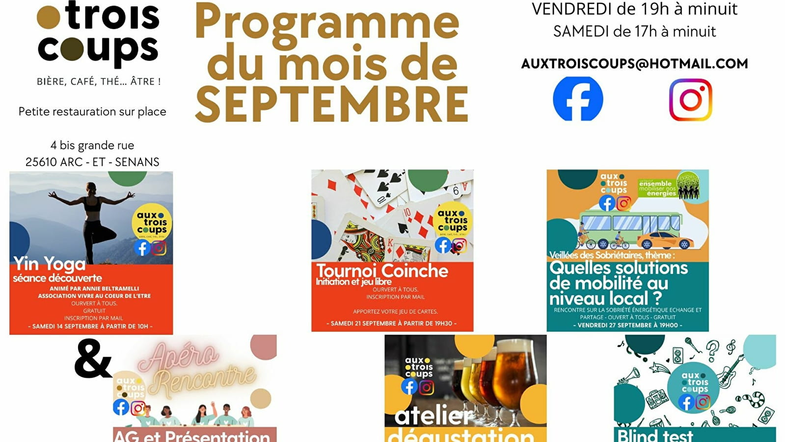 Atelier dégustation : " bières et fromages " Le 24 sept 2024