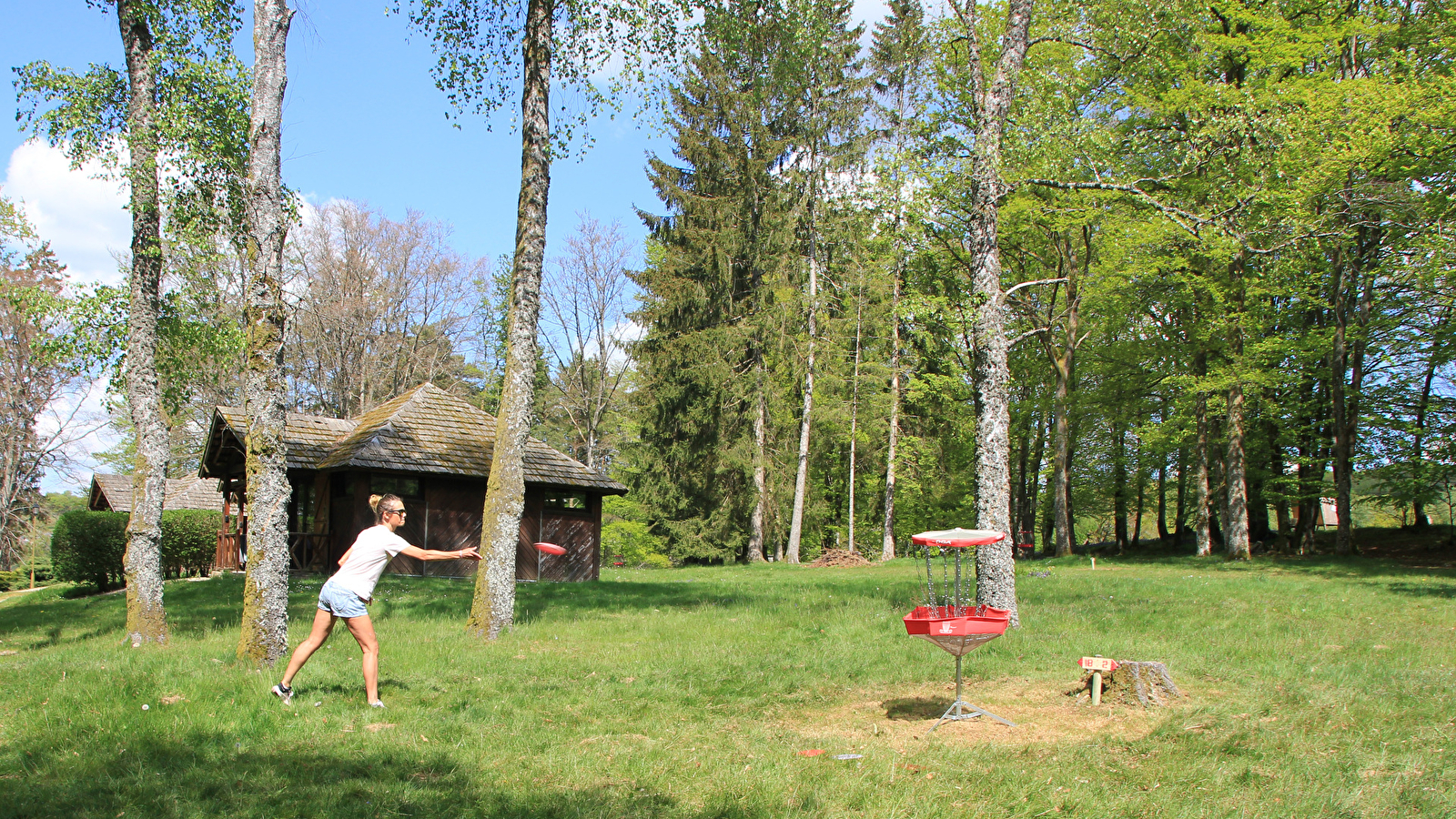 Disc golf Lac des Settons Morvan - ACTIVITAL 