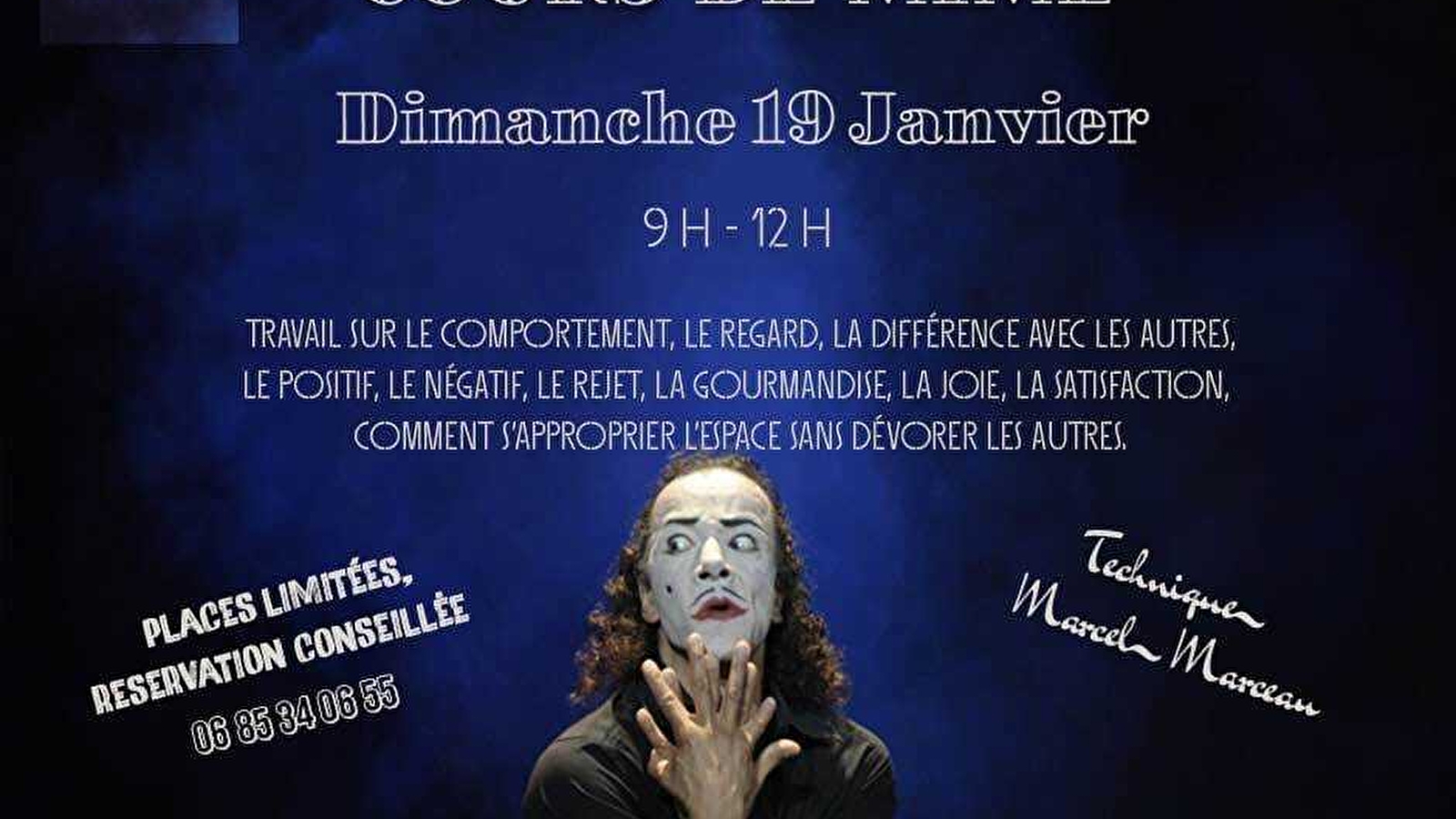 Cours de mime