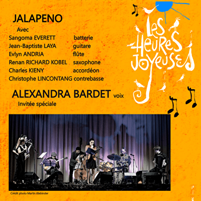 Concert Boléro Jazz - Groupe Jalapeno et Alexandra Bardet