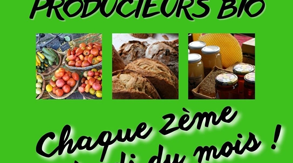 Marché de producteurs bio Du 10 janv au 14 nov 2025