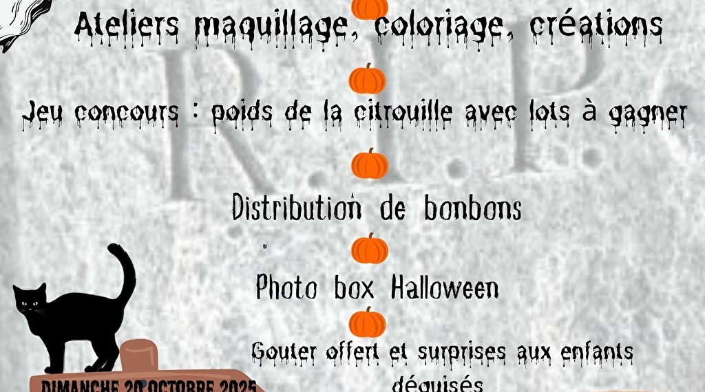 Halloween à la ferme Le 20 oct 2024