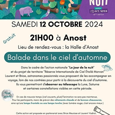 Jour de la nuit 2024 : Balade dans le ciel d'automne