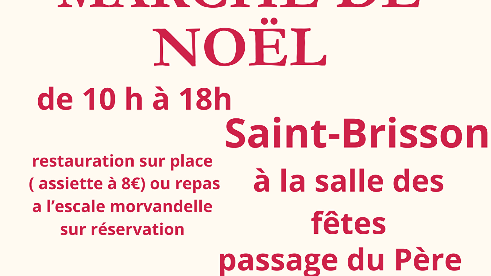 Marché de Noël