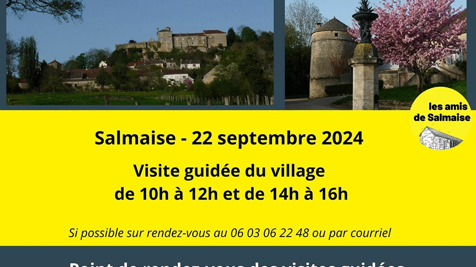 Journées Européennes du patrimoine - Visite guidée de Salmaise