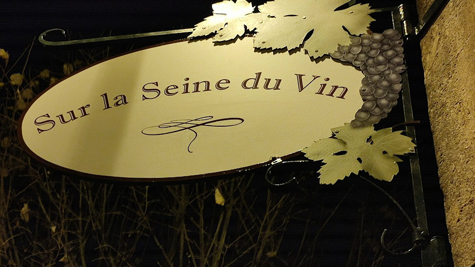 Sur la Seine du vin