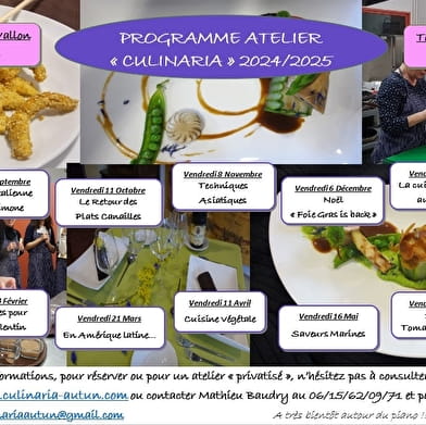 Atelier Cuisine Culinaria 