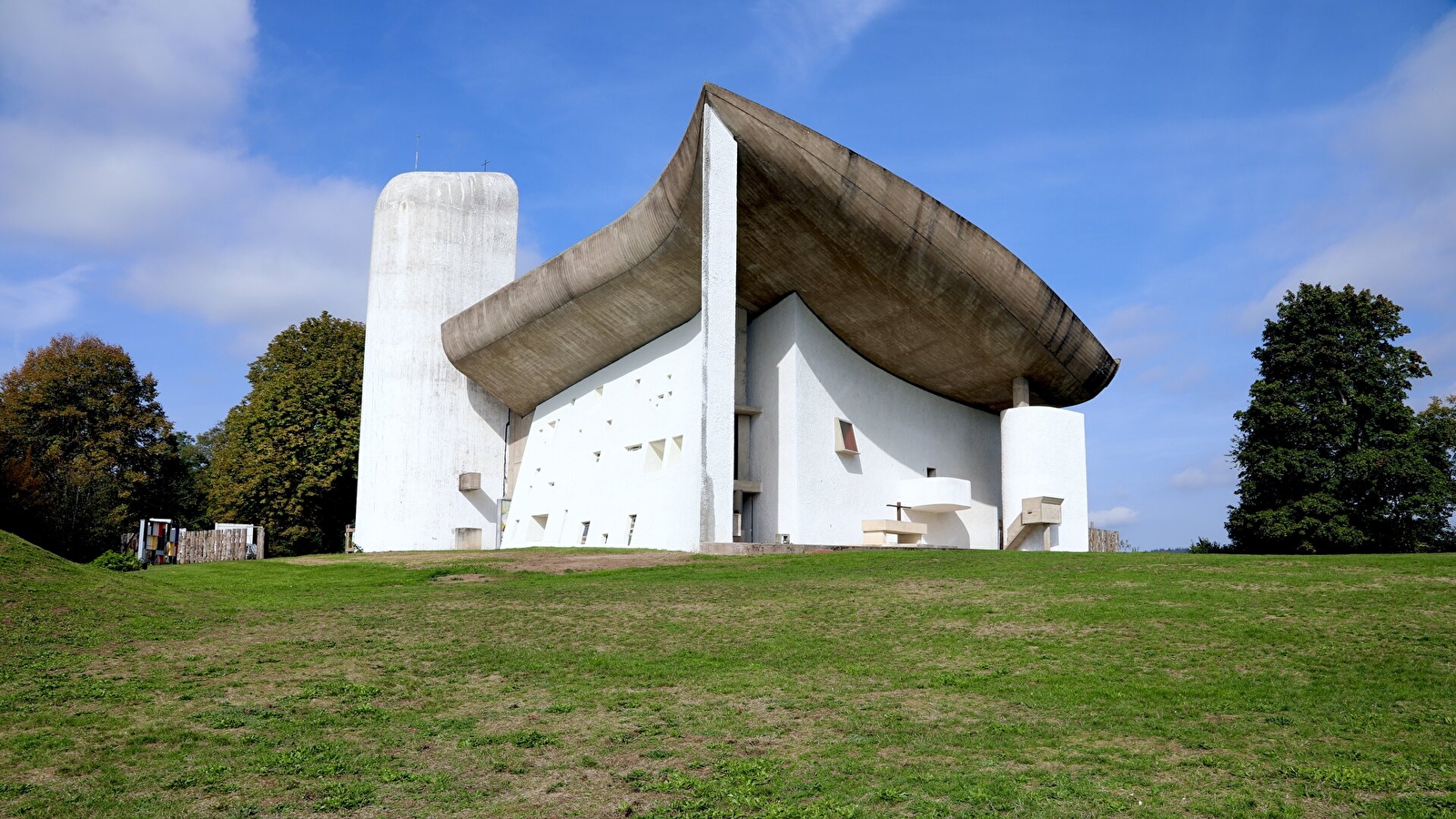 A la découverte de la chapelle de Ronchamp 