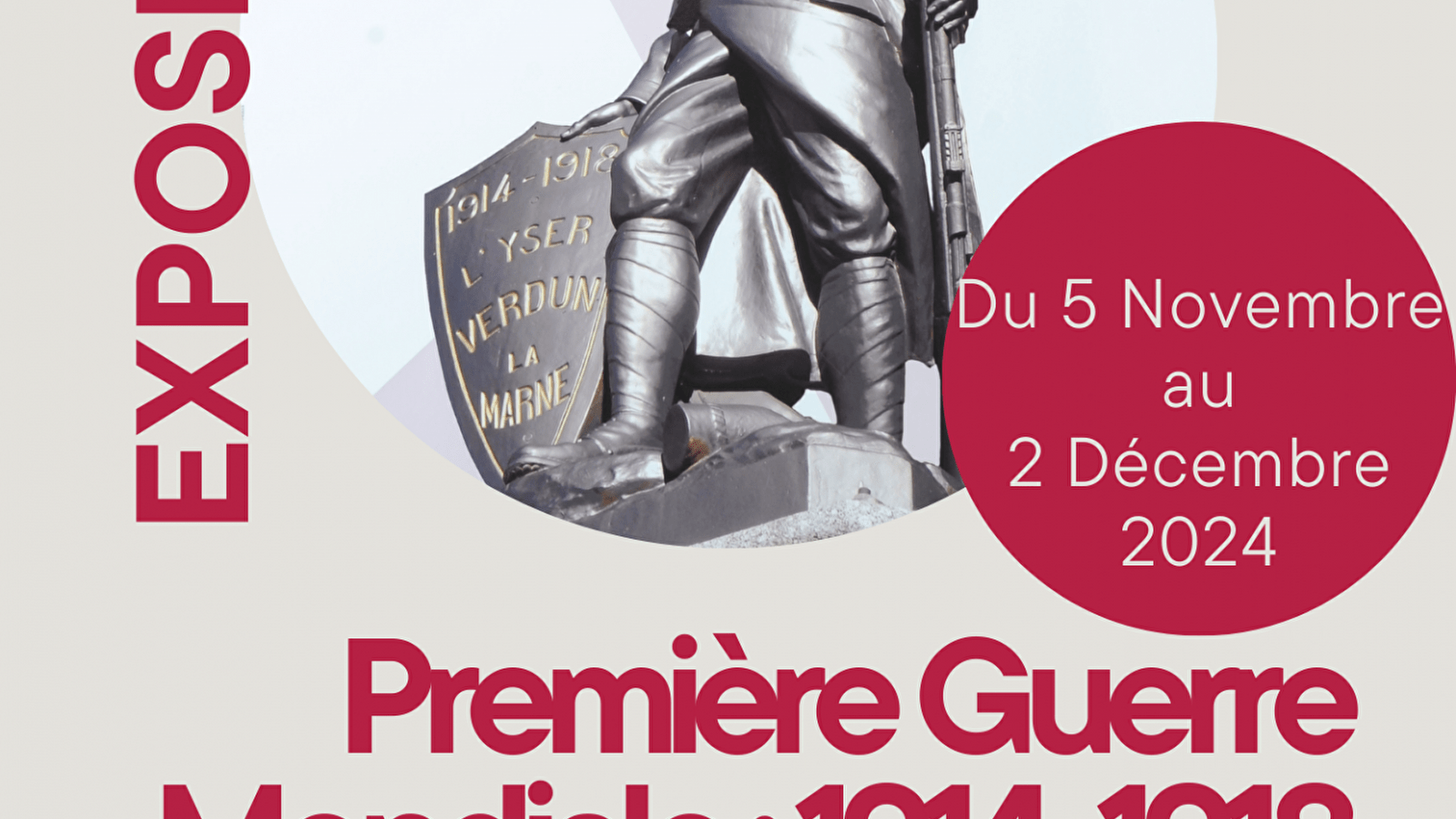 Exposition sur la Première Guerre Mondiale