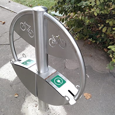 Station de recharge pour vélos électrique