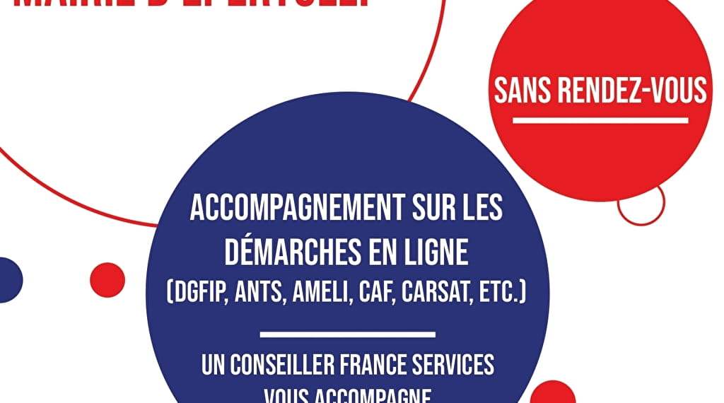 Permanences France services à Epertully Le 19 sept 2024