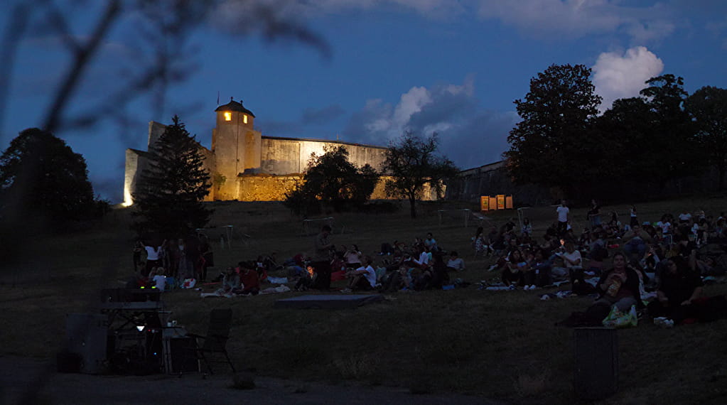 Cinéma en plein air à la Citadelle