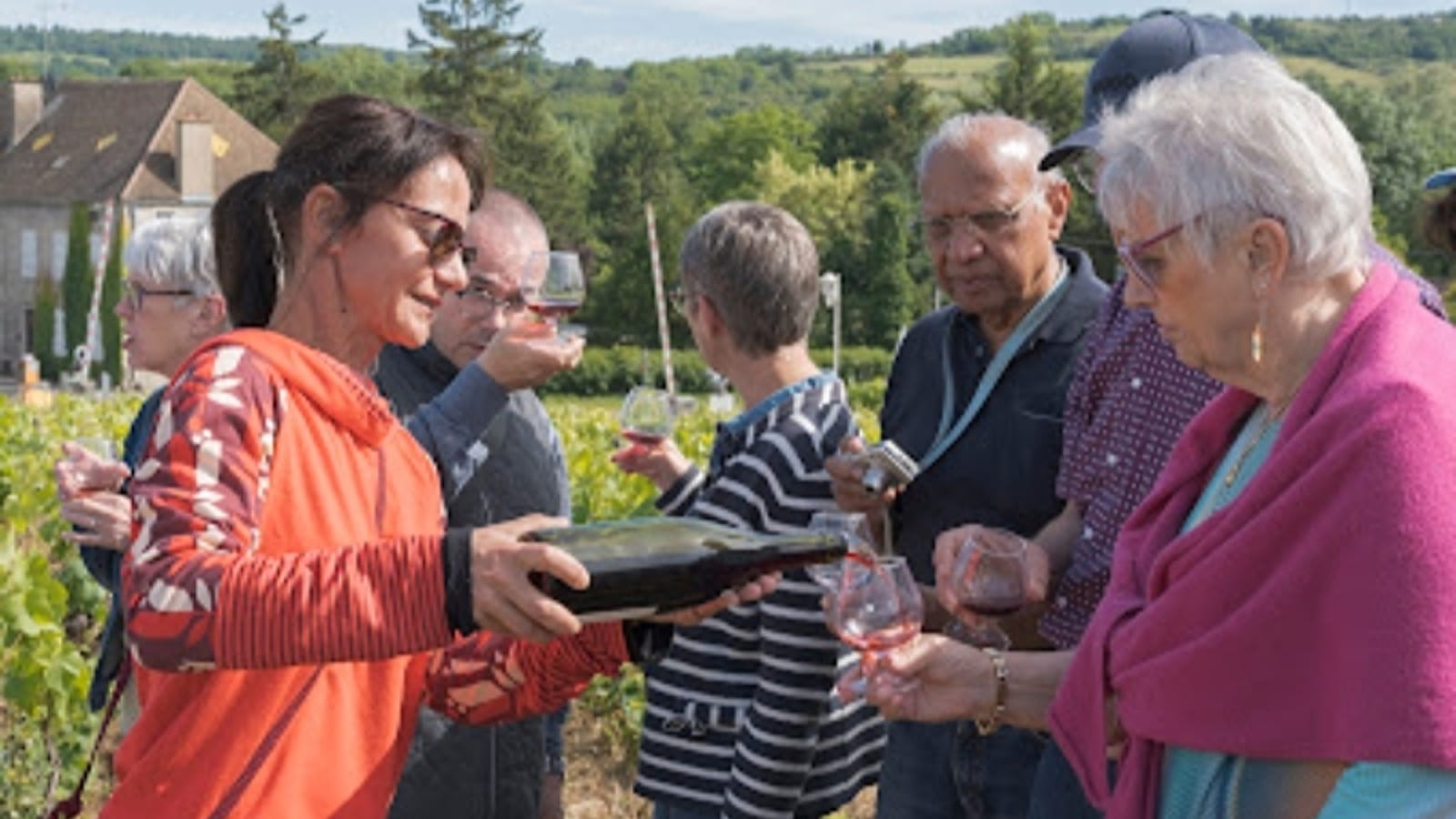 Une fascinante visite de domaine viticole