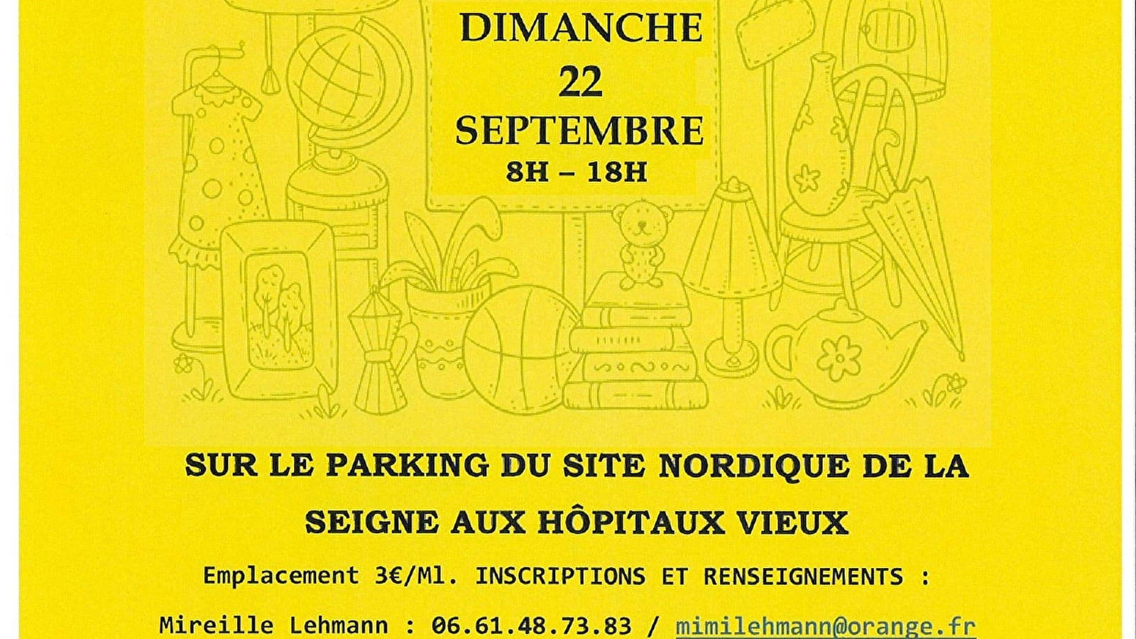 Vide grenier et brocante 