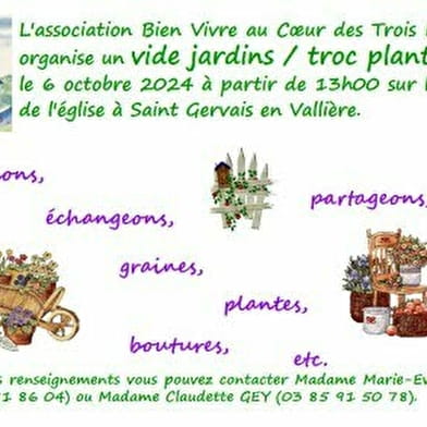 Vide jardins et troc plantes