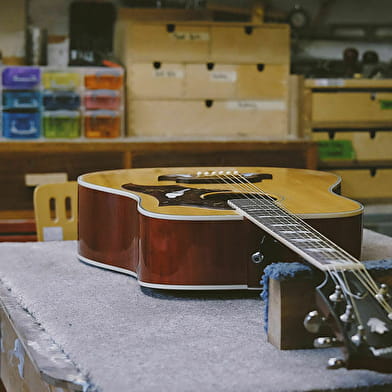 Visite d'un atelier de lutherie